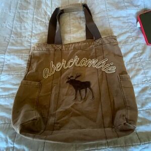Abercrombie & Fitch Brown moose bag